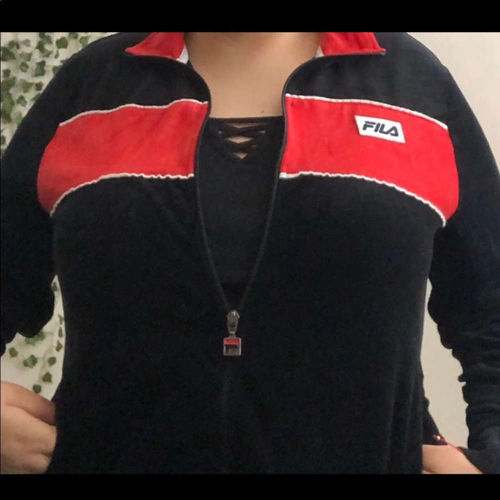 Vintage Fila zip up jacket